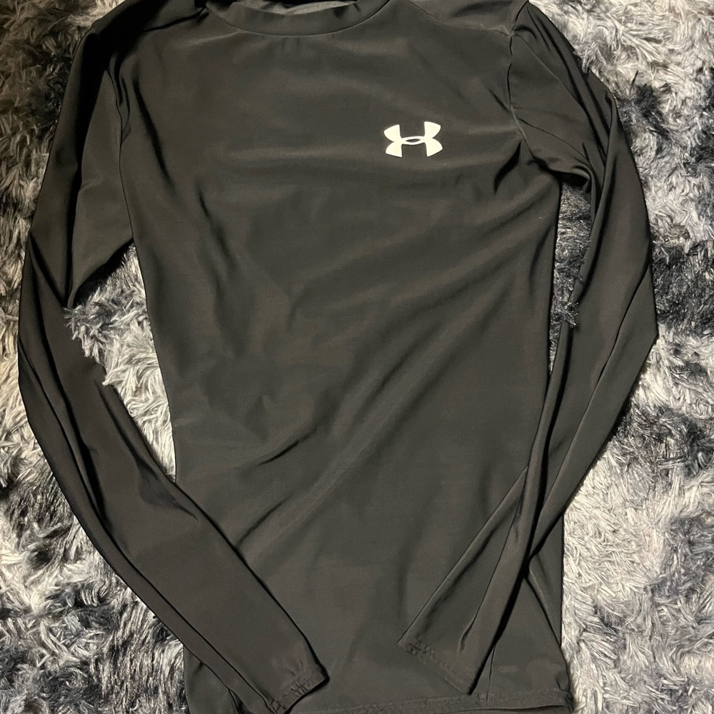 Under Armour Black Long Sleeve HeatGear Shirt